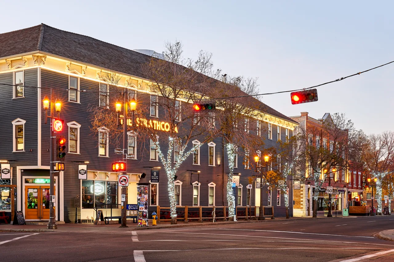 A unique retail and office marketplace in a Edmonton iconic landmark.